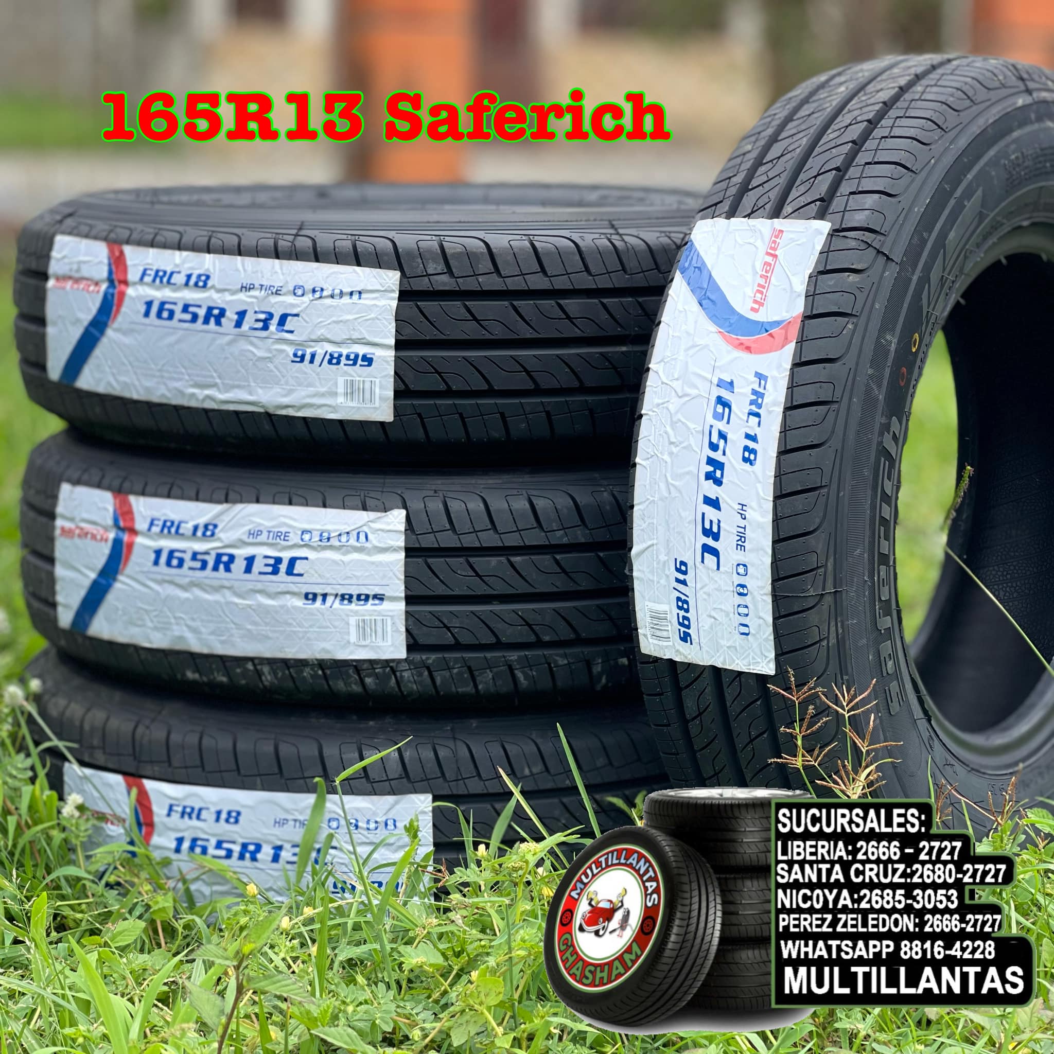 165R13 SAFERICH 8PR